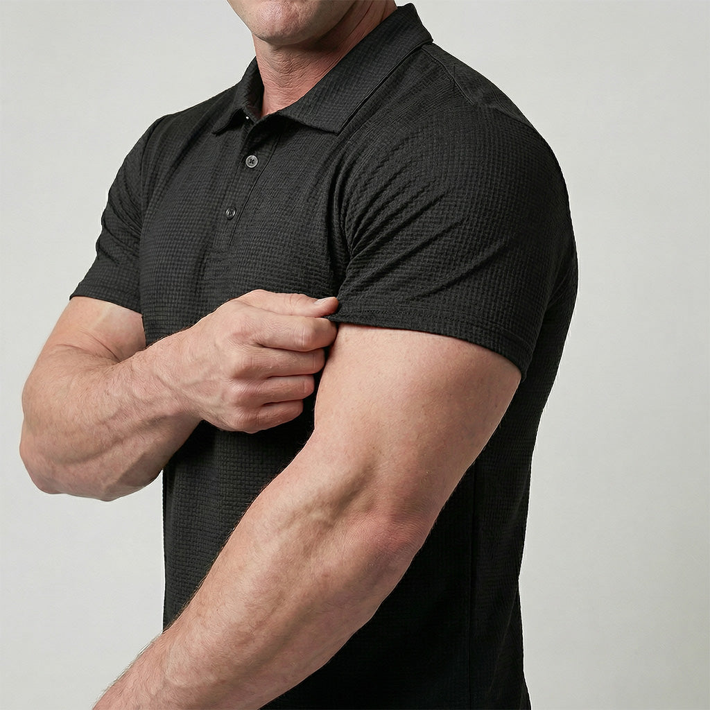 Dario | Polo elástico y transpirable