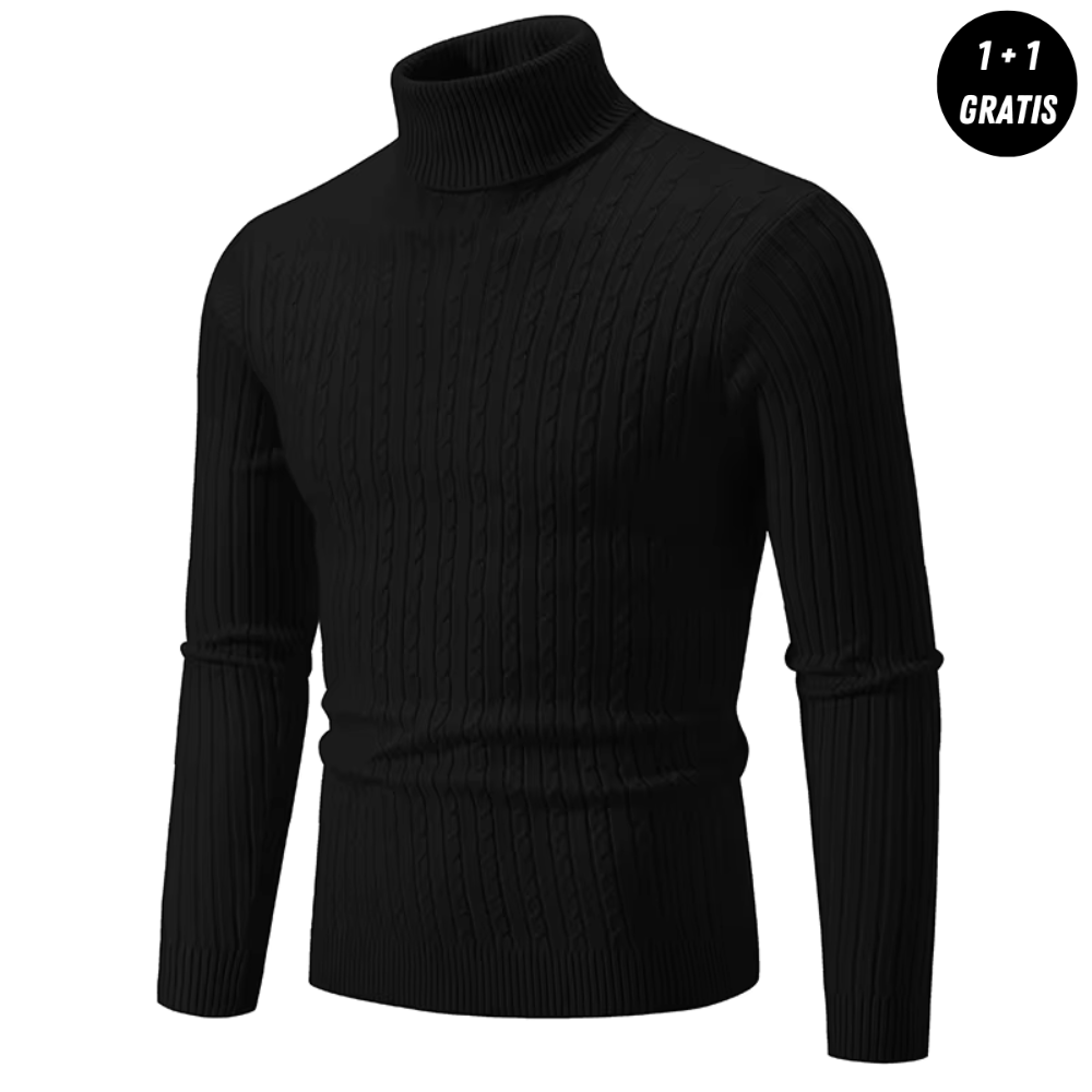 Horacio | Jersey de punto de cuello alto