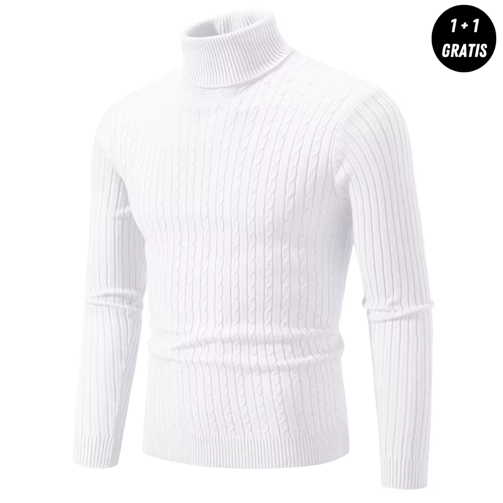 Horacio | Jersey de punto de cuello alto