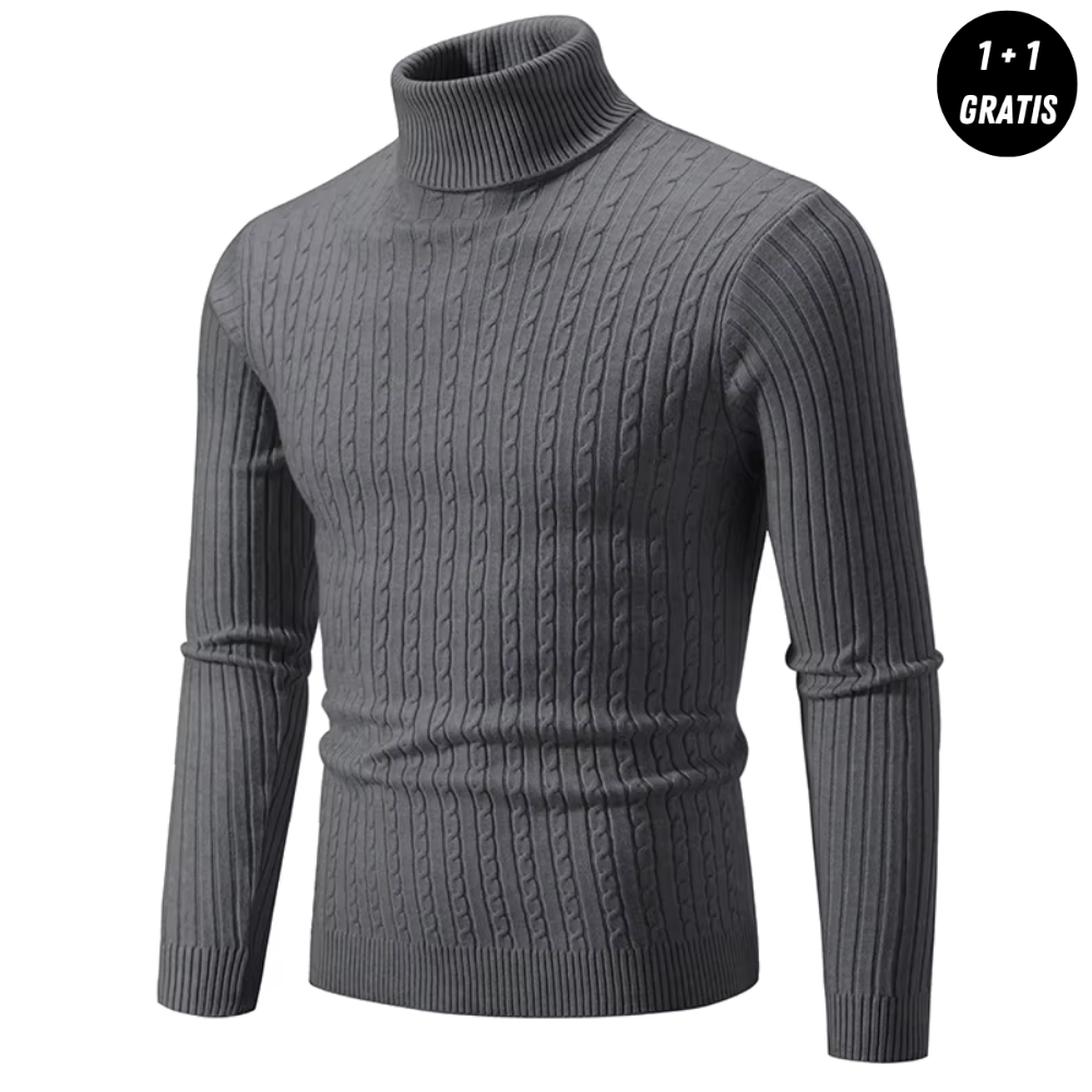 Horacio | Jersey de punto de cuello alto