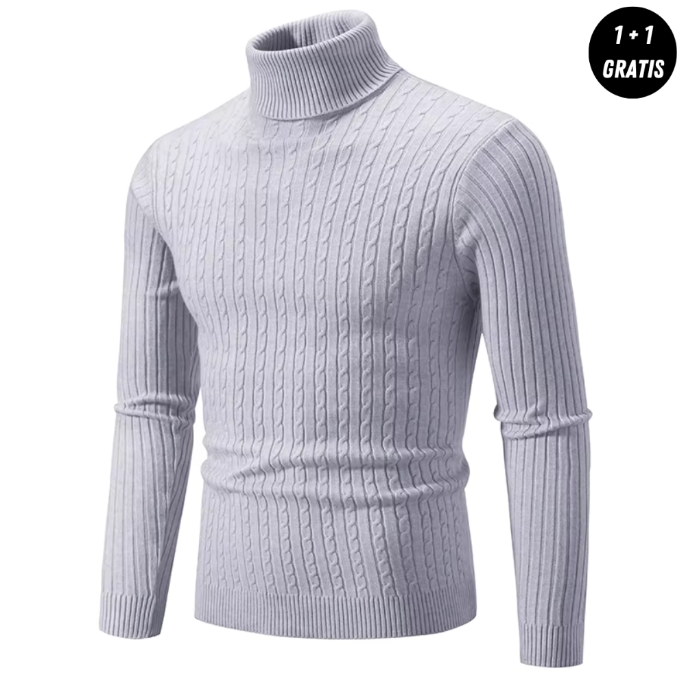 Horacio | Jersey de punto de cuello alto