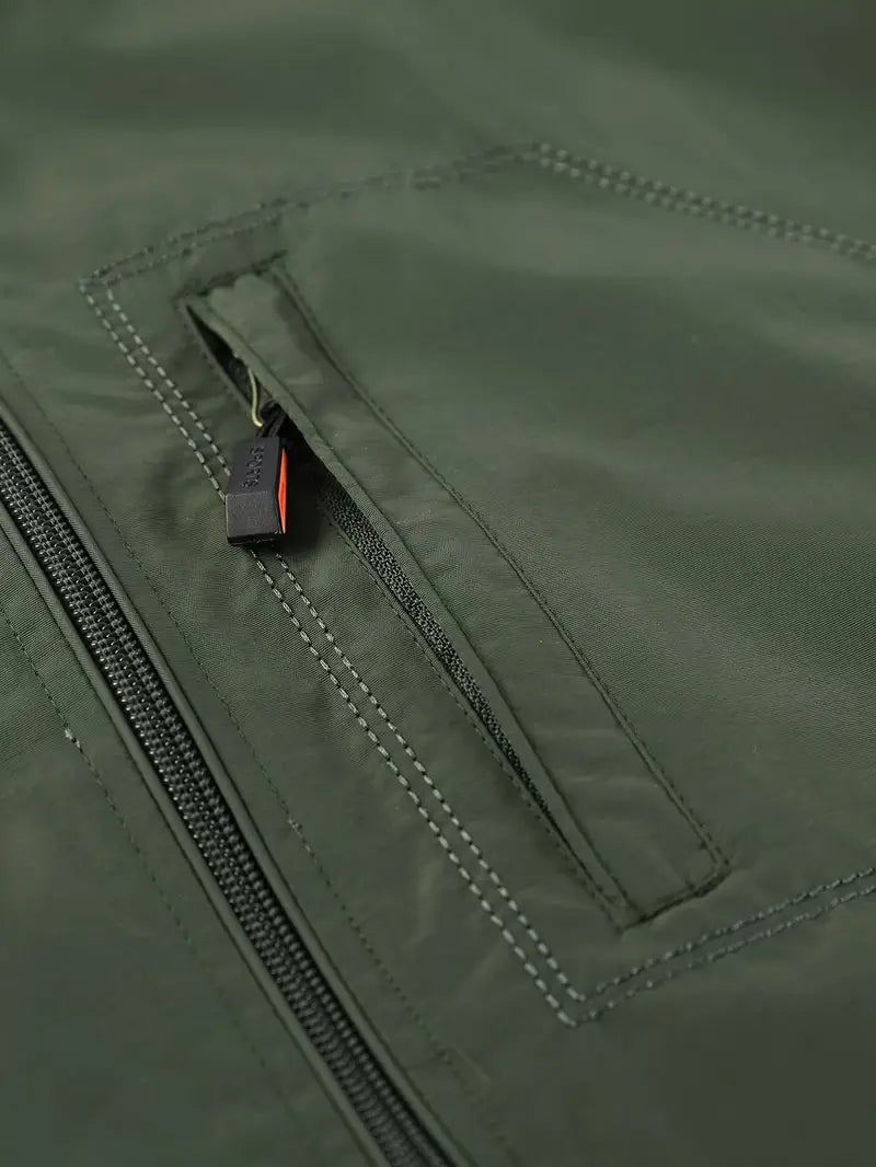César | Chaqueta de entretiempo con capucha oculta