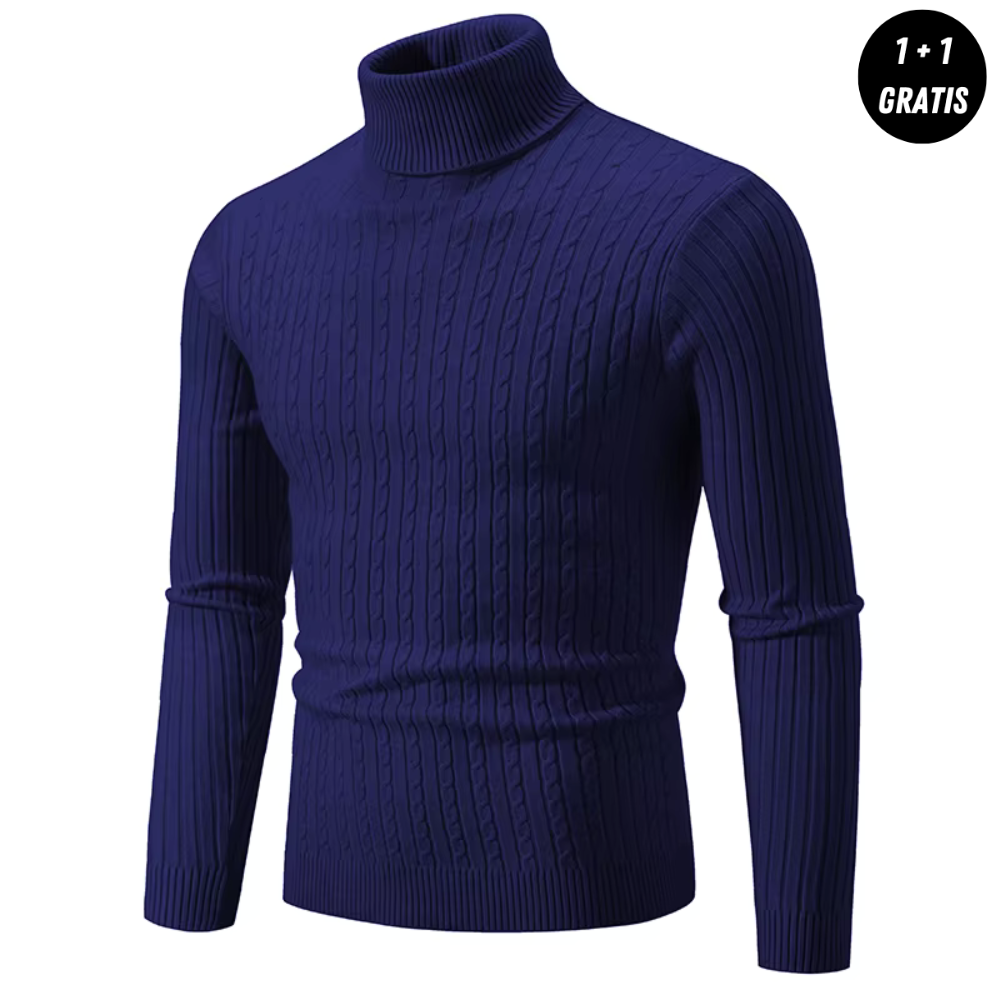 Horacio | Jersey de punto de cuello alto