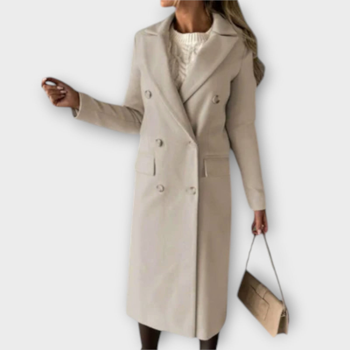 Margarita | Trench elegante con cinturón