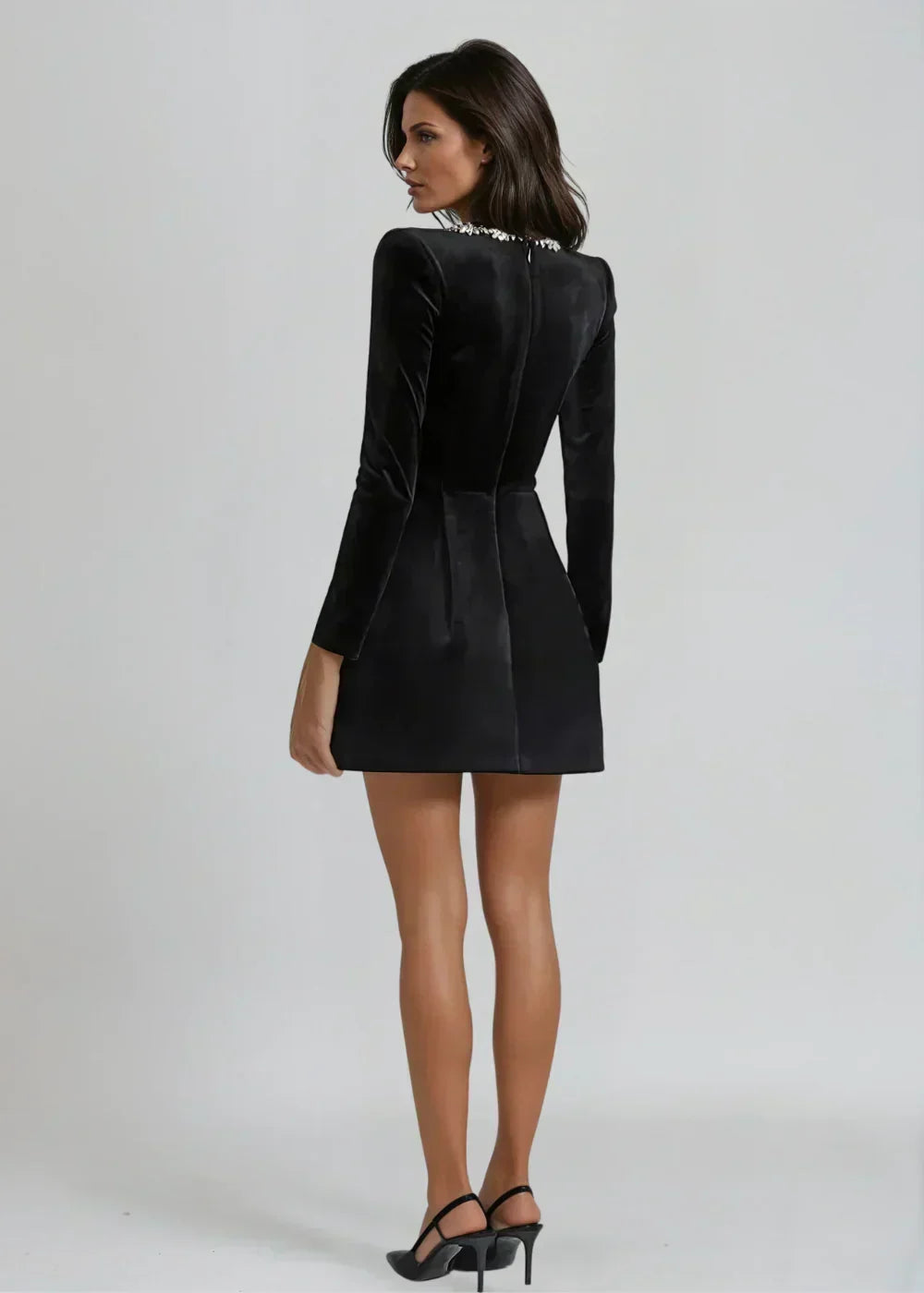 Clara | Samt-Minikleid