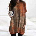 Jurk Dames in Boho Stijl met een Praktische Zak en Vloeiend Ontwerp