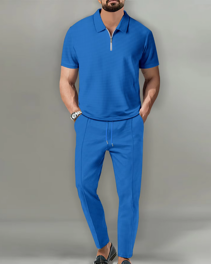 Sandro | Conjunto polo premium con cremallera