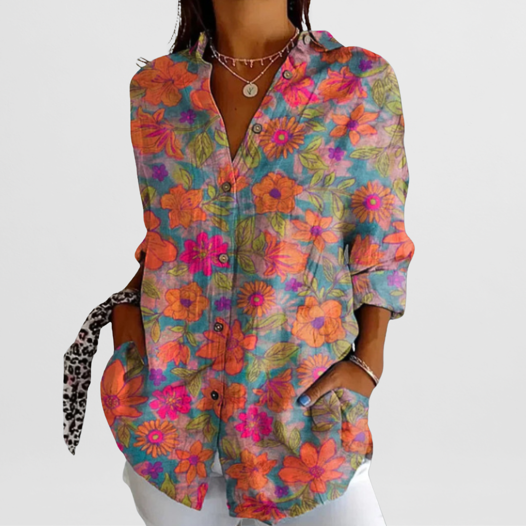 Yaiza | Blusa vintage de flores