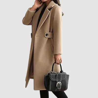 Fátima | Abrigo de paño con cinturón