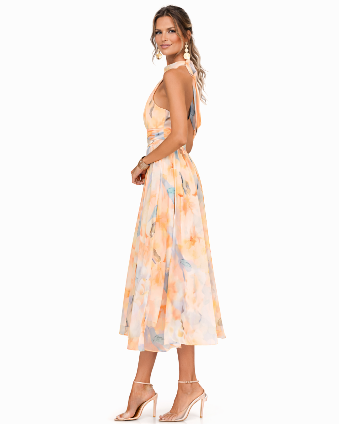 Elza | Vestido con escote halter