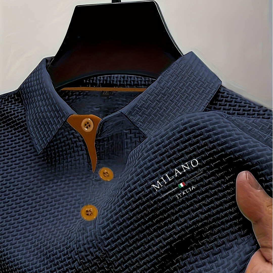 Raymond | Polo texturizado con cuello clásico