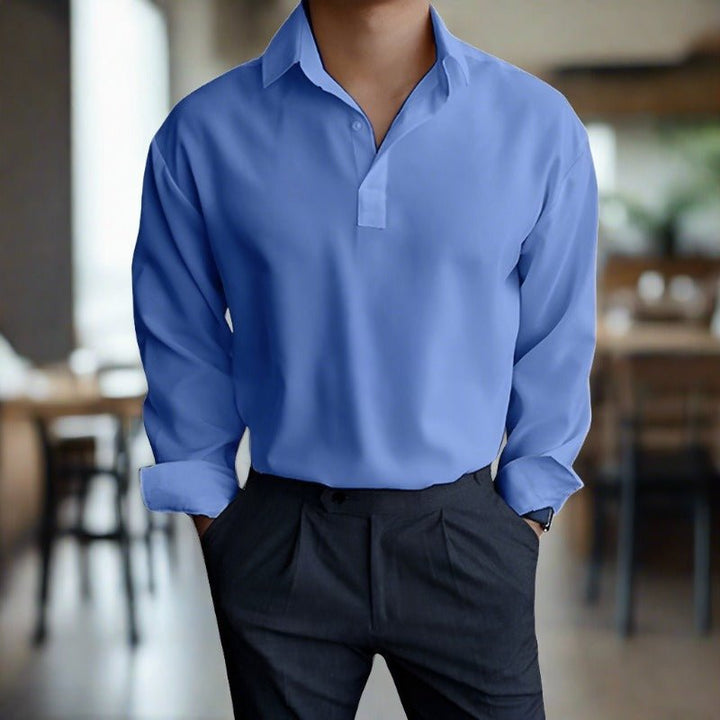 Tristan | Polo de manga larga para hombre