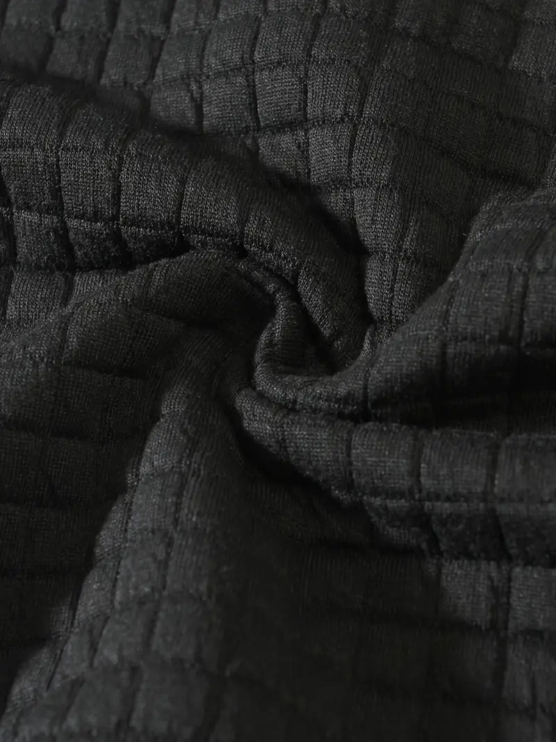 Valeriano | Jersey de textura acolchada a cuadros