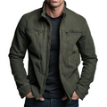 Tristán | Chaqueta vintage de algodón con cremallera