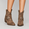 Christine™ - Faux Leather Western Boots