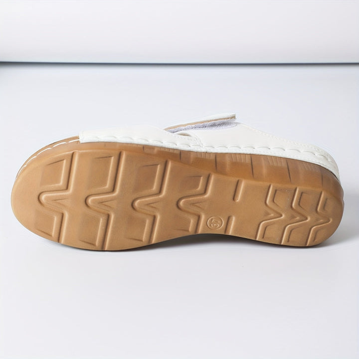 Olive | Sandalia ergonómica con suela de confort