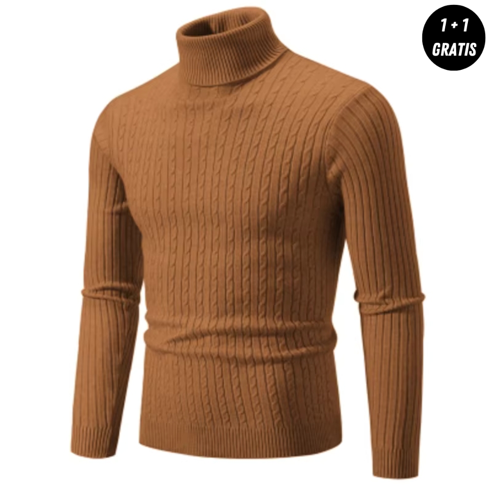 Horacio | Jersey de punto de cuello alto