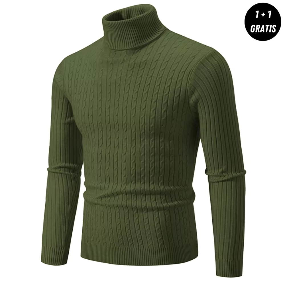Horacio | Jersey de punto de cuello alto