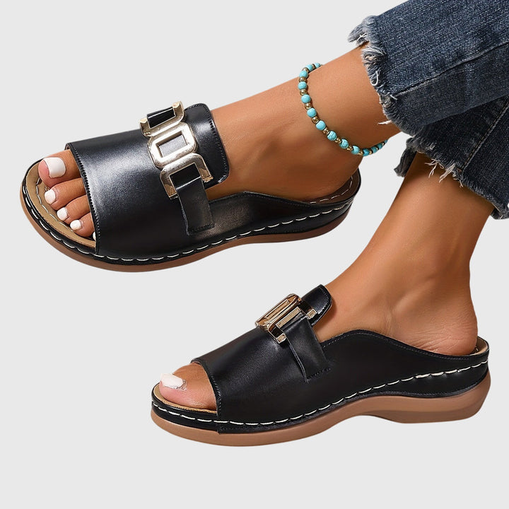 Kathryn | Cómodas sandalias con hebilla para mujer