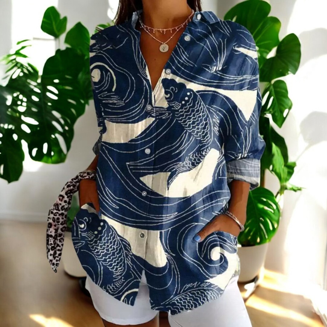 Amira | Blusa floral de temporada