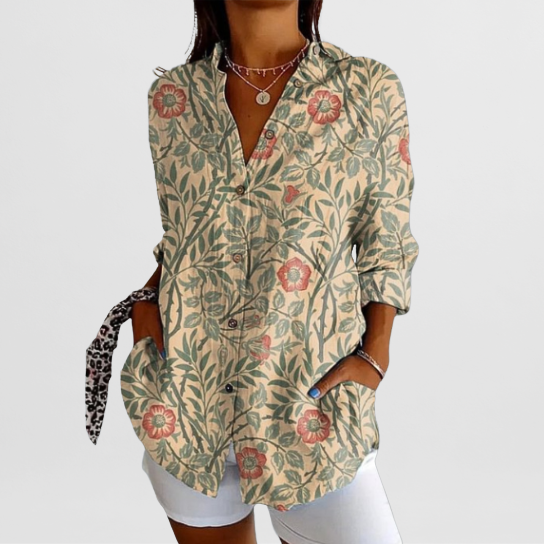 Yaiza | Blusa vintage de flores