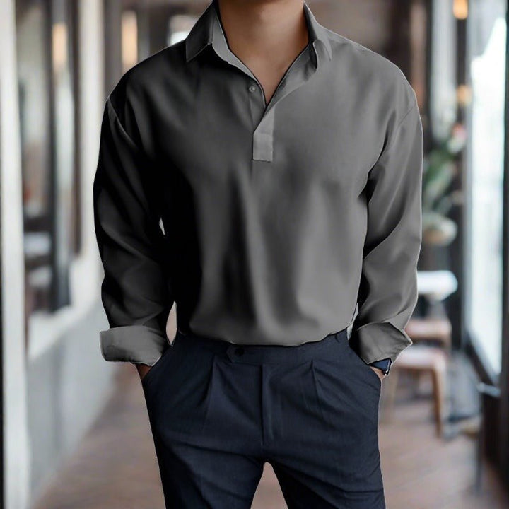 Tristan | Polo de manga larga para hombre
