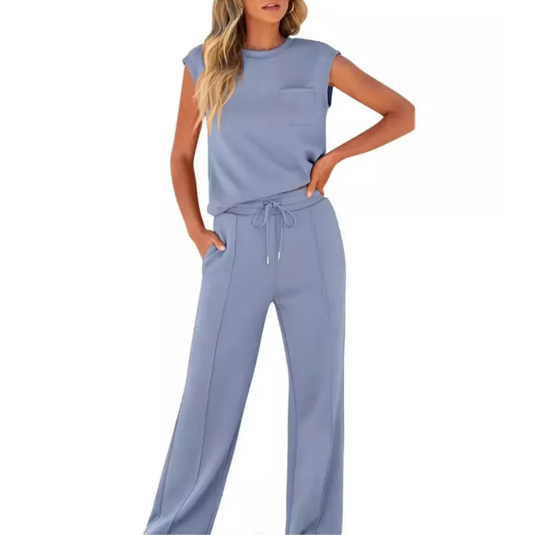 Rina | Conjunto lounge casual de verano