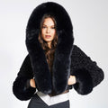 Matilde | Chaqueta corta de pelo sintético