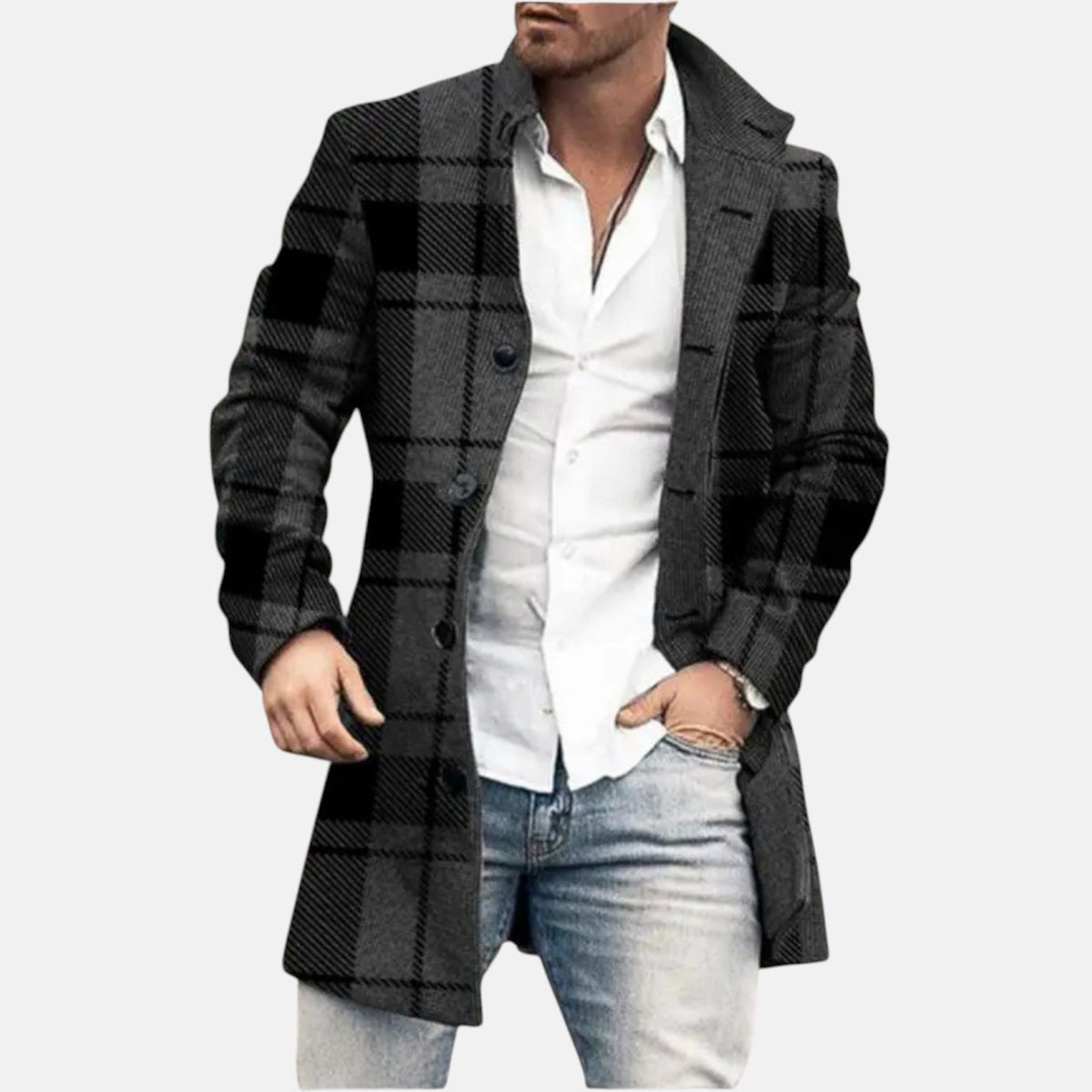 Elías | Abrigo de otoño elegante