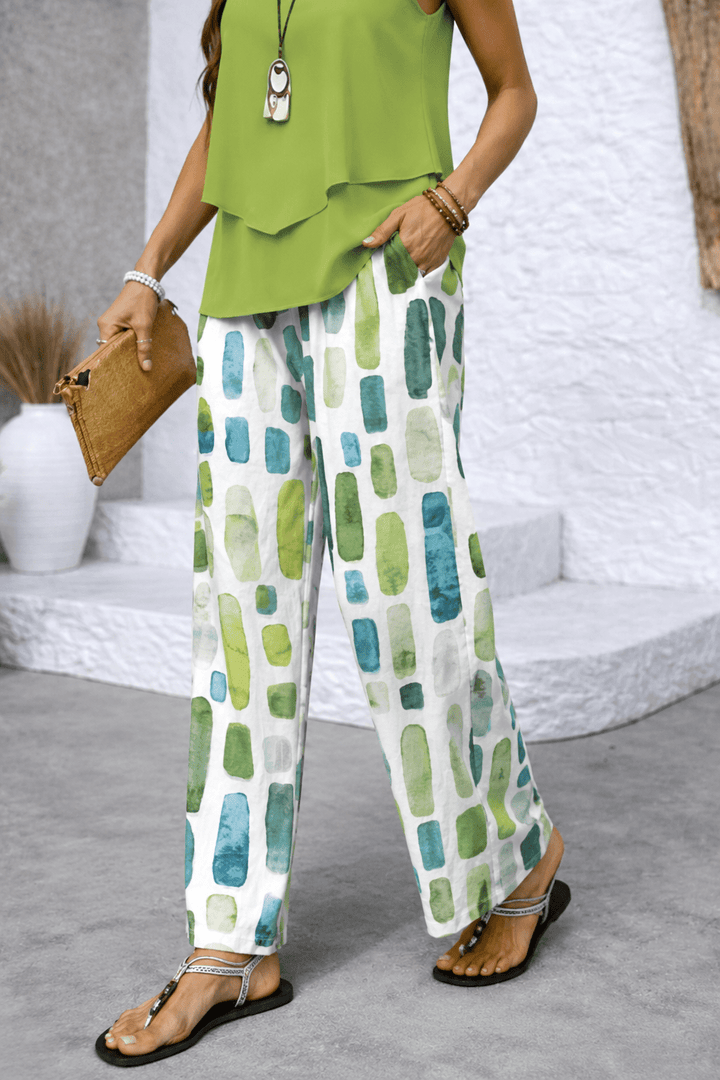 Liana | Conjunto de verano fluido de 2 piezas