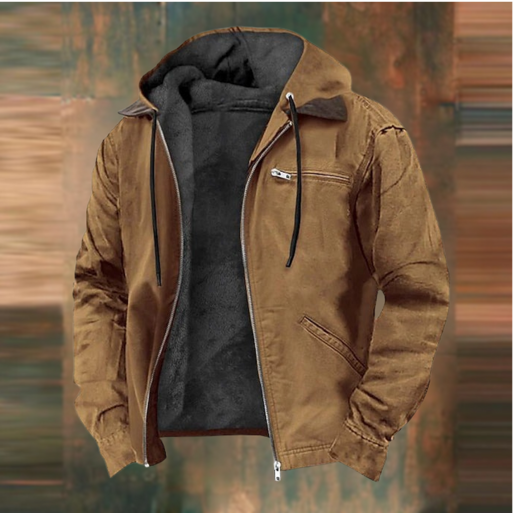 Teodoro | Chaqueta con capucha refinada