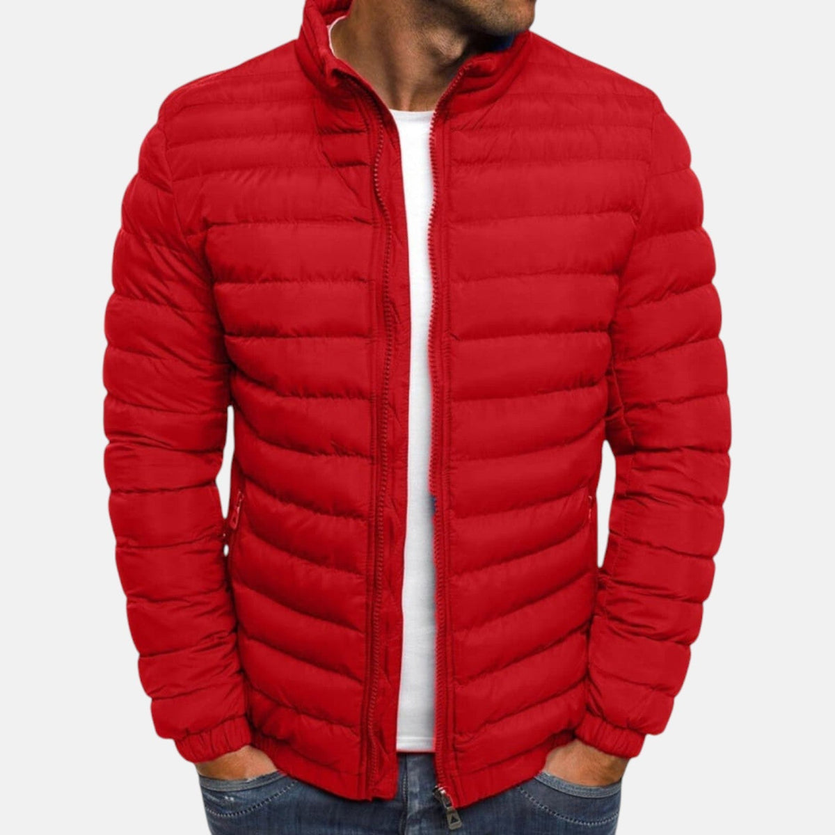 Fausto | Chaqueta acolchada minimalista