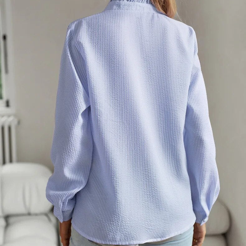 Mónica | Blusa elegante de rayas