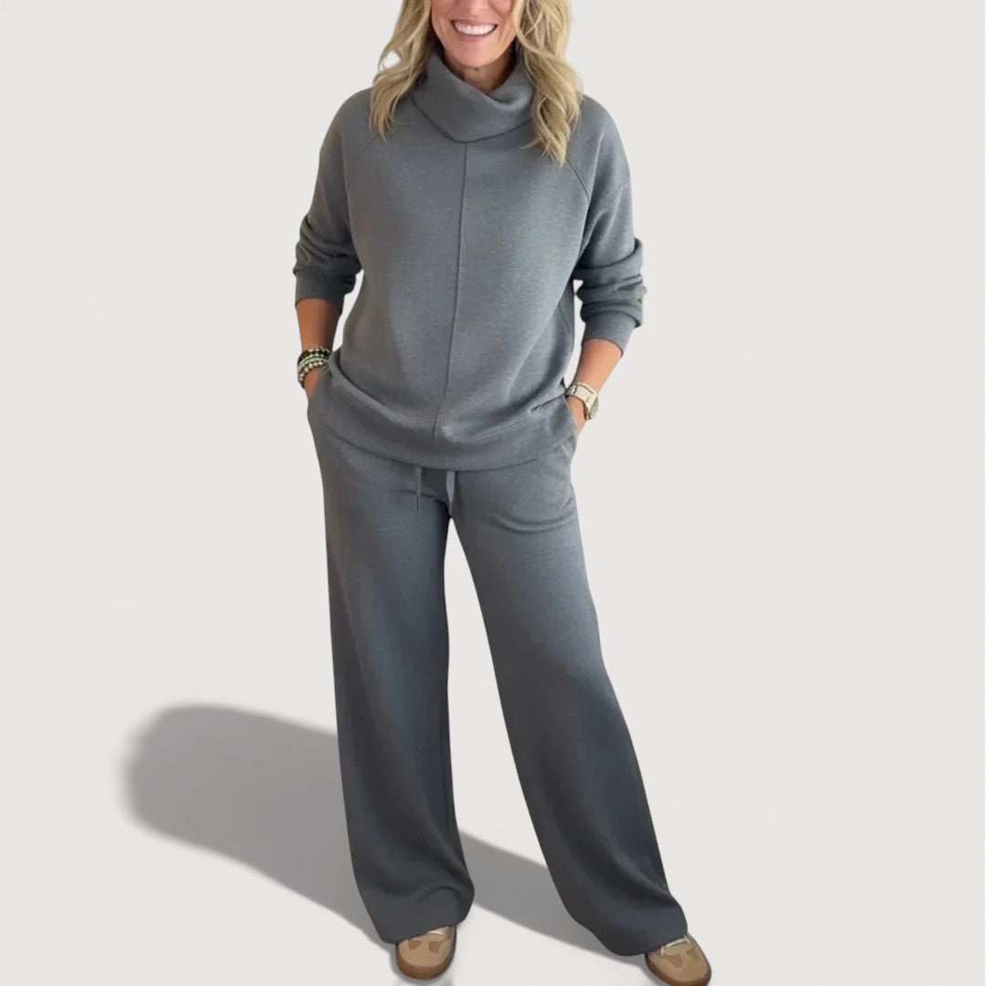 Zuriñe | Conjunto lounge con pantalón ancho