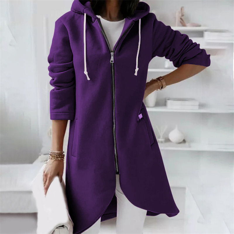 Julieta | Sudadera con capucha y cremallera