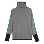 Cecilia | Jersey de cuello alto con punto texturizado
