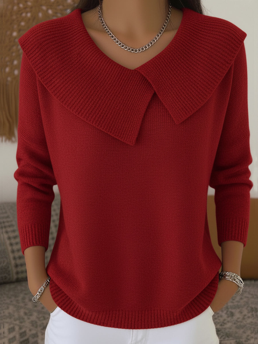 Fabiola | Jersey de punto con cuello suave