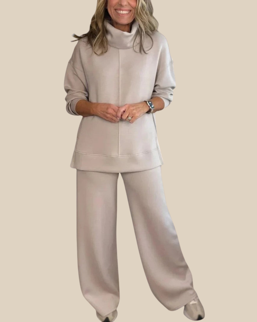 Zuriñe | Conjunto lounge con pantalón ancho
