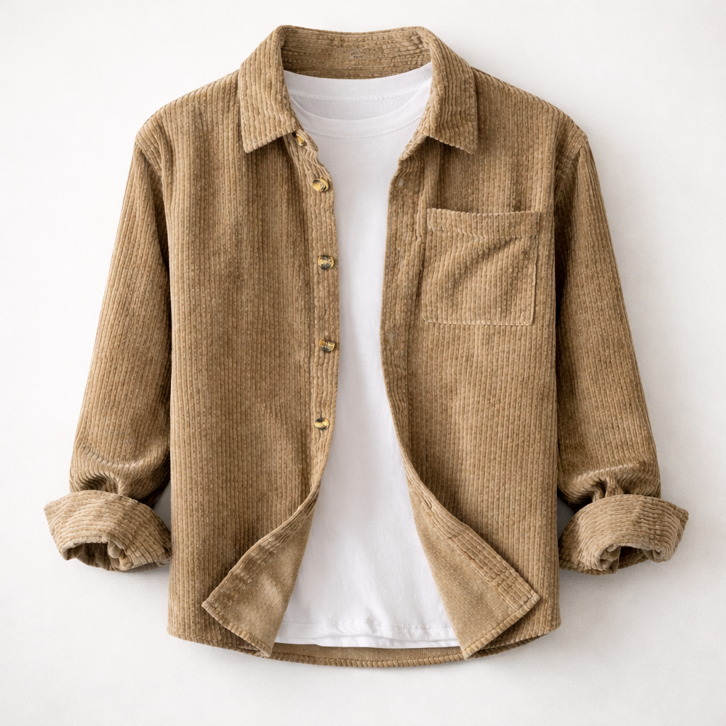 Braulio | Camisa de pana de algodón