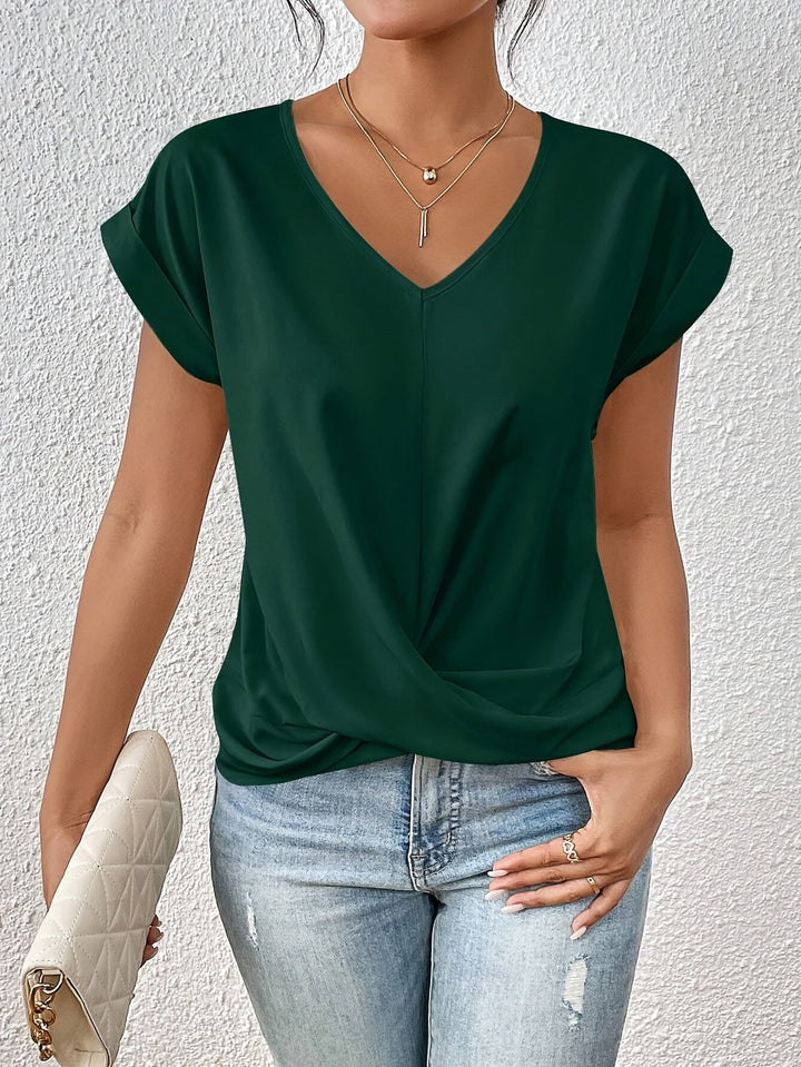 Sina | Camiseta con escote corazón (1+1 GRATIS)