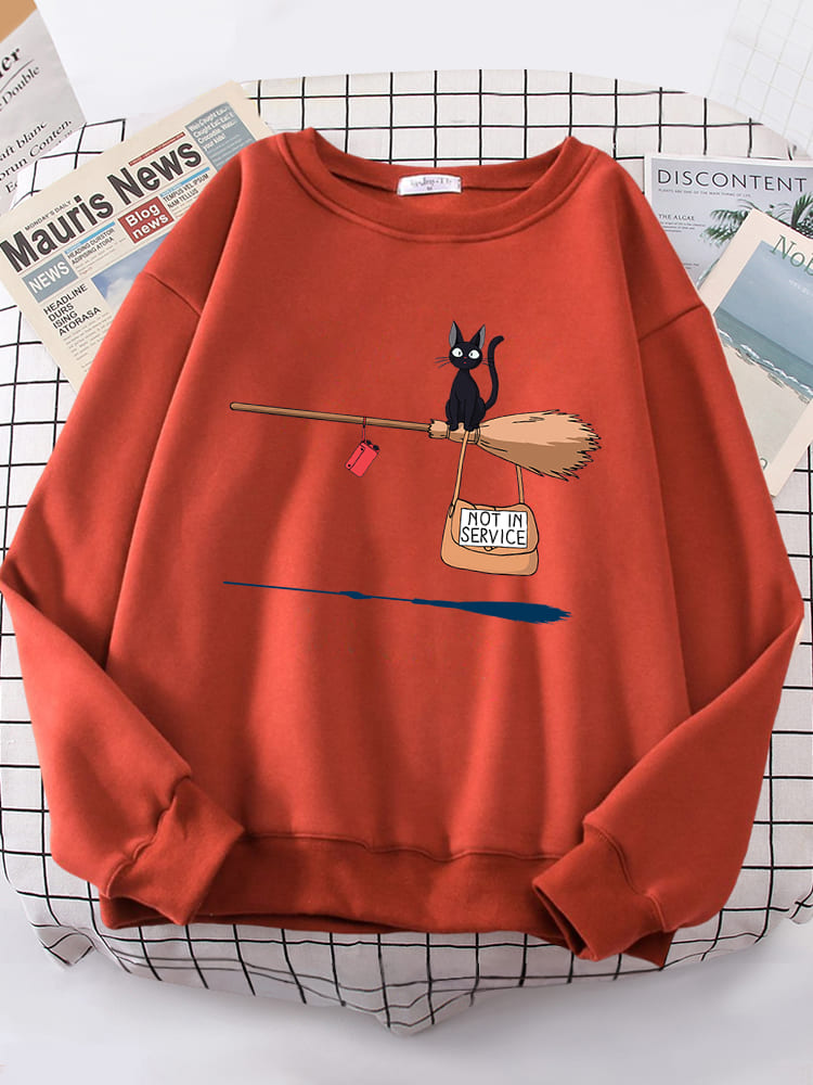 Mar | Jersey con estampado gráfico y puños de canalé