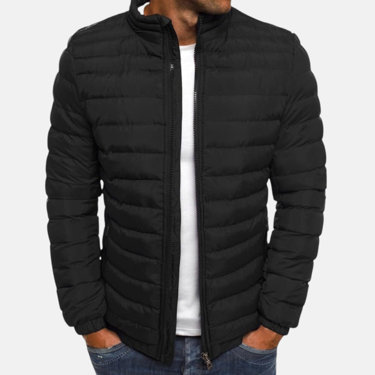 Fausto | Chaqueta acolchada minimalista