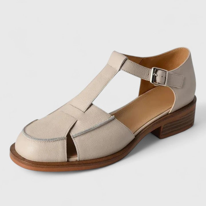 Olatz | Sandalias cerradas con tira en T