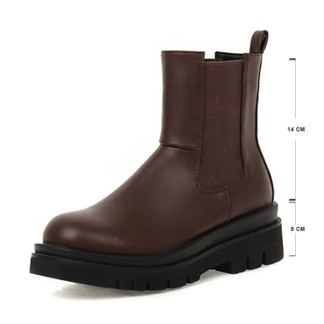 Yasmina | Botas chunky con plataforma