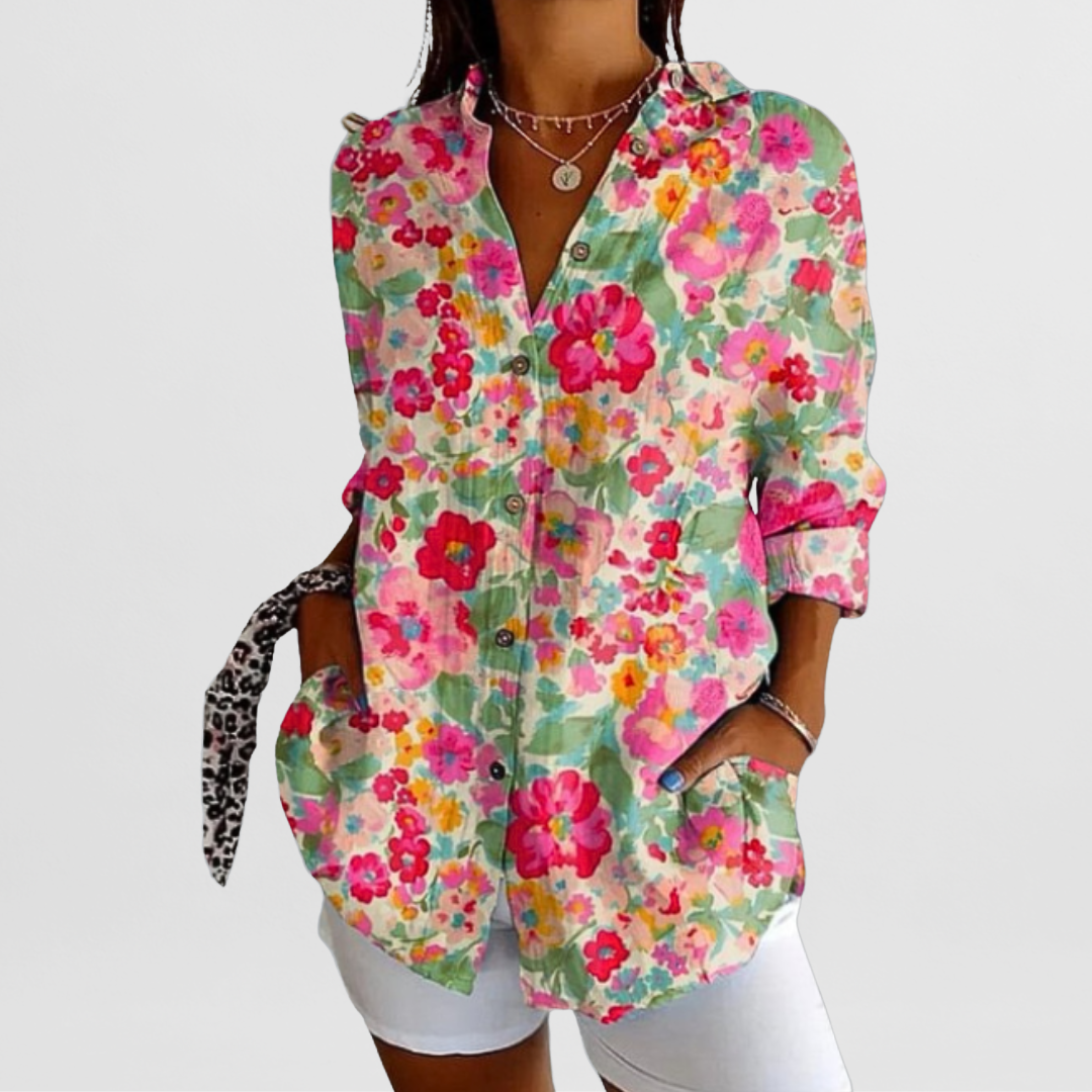 Yaiza | Blusa vintage de flores