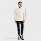 Bárbara | Blazer escultural de hombros marcados