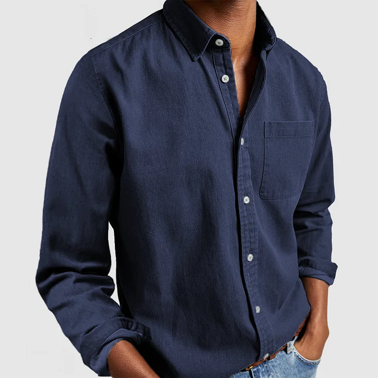Teófilo | Camisa casual de algodón