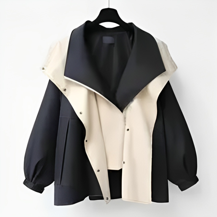 Aroa | Impermeable elegante de corte holgado