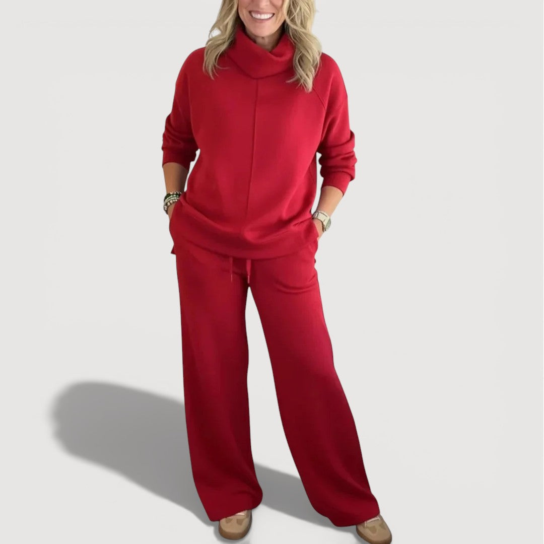 Zuriñe | Conjunto lounge con pantalón ancho