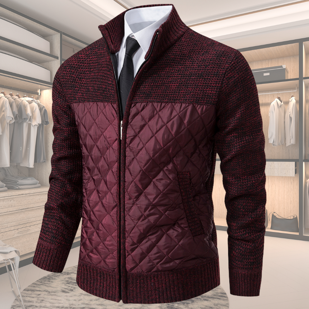 Salvador | Chaqueta elegante de tacto lana